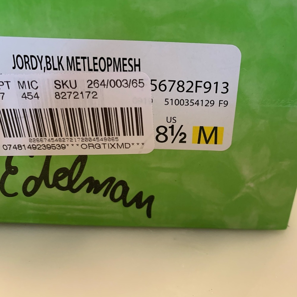 Sam Edelman Black Leopard Loafers - Picture 6 of 6